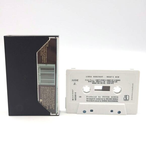 Linda Ronstadt What's New Cassette Tape 1983 Asylum Tested Works - Picture 2 of 3